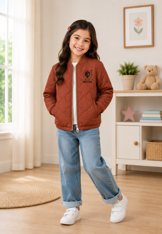LIGHTWEIGHT WINTER JACKET UNISEX -  Rust