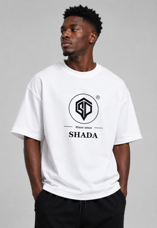 Drop Shoulder Print T-shirt
